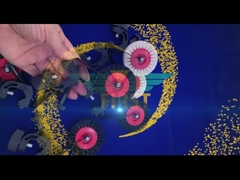 Van de het Wielborstel van Heidelberg Zwarte van de de Steunsm74 Druk de Delenoem Beschikbare Metaaldelen