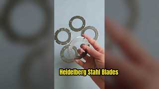 STAHL MESSEN VOOR HEIDELBERG VOUWMACHINE