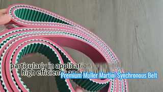 Premium Muller Martini synchrone riem voor precisiemachines