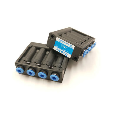 Zwarte FESTO-solenoïde klep M2.184.1141 voor SM102 CD74 PM52 Heidelberg Printmachine Parts