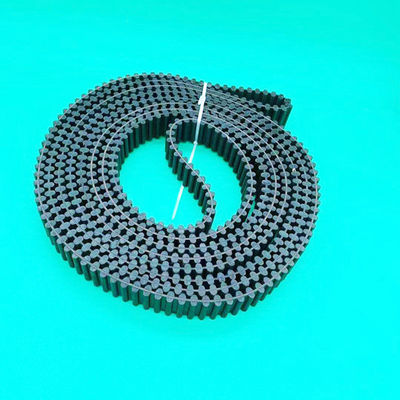Zwarte PVC Input Synchronism Belt 4400mm X 26mm voor CD74 XL75 Double-tooth Drive Timing Belt
