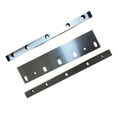Zilverkleurig koolstofstalen mes 6PC SET voor Heidelberg ST100 vouwmachine-accessoires onderdelen