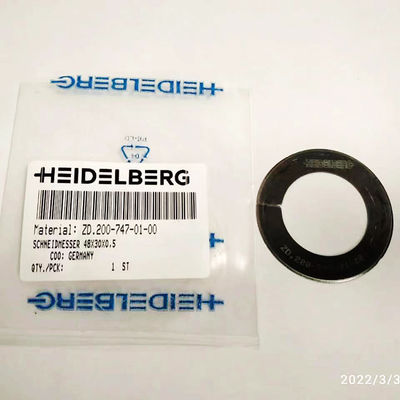 ZD.200 747 die 01 00 Heidelberg de Snijmachinewiel Stahl van het Schijfmes Messen In orde makend Blad scheurt