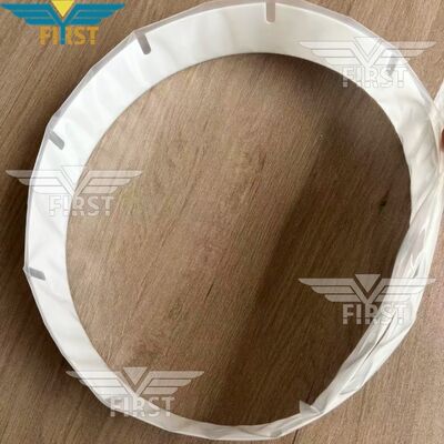 Wash Up Blade voor Roland 700 met 1102×56×1mm afmetingen en 13 gaten in hoog plastic