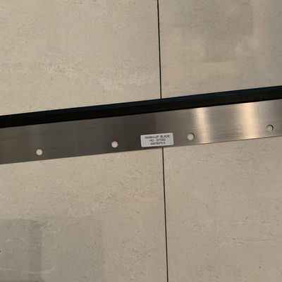Zilveren wasbladen 560x60x0,5 mm Rubber/IJzer materiaal voor onderdelen van GTO52 drukmachines