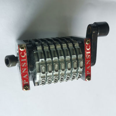 Blauw Pakket 7 Cijfersletterzetsel de Voorkantenprinter Spares van de Nummeringsmachine