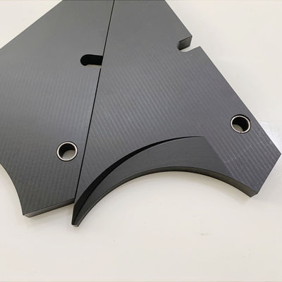 Donkergrijze kleur Eindplaat voor Roland 700 Ink Duct End Blocks 160x85mm Printing Machine Part