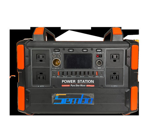 1000W 1048Wh energieopslag Energiebron met Lithium Iron Phosphate Battery en Sinus Wave Output