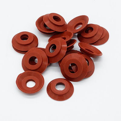Wijnrode 18x7mm duurzame rubberen sucker zuig-omkeerschijf voor reserveonderdelen voor drukmachines
