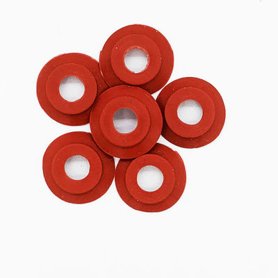Wijnrode 18x7mm duurzame rubberen sucker zuig-omkeerschijf voor reserveonderdelen voor drukmachines