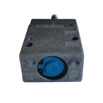 Originele fabriek FESTO magnetoventil MFH-3-1/8S serie 0692 Aluminium en koper lichtgrijs voor offsetprinter