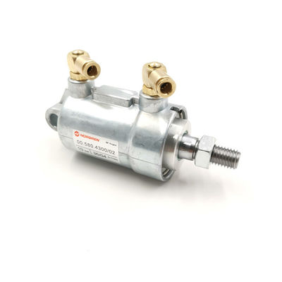 Hoogwaardige aluminiumcarrosserie Pneumatische cilinder 132*72mm met koperen mondstuk voor SM52/74 machines