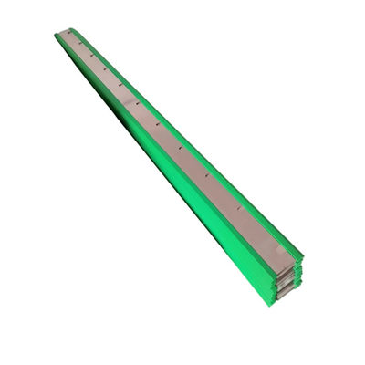 Groene kleur SM102 CD102 Compatibele rubber wash up blad met polyurethaan/rubber/staal materiaal voor offsetprinting