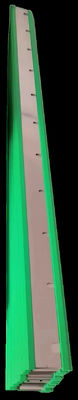 Groene kleur SM102 CD102 Compatibele rubber wash up blad met polyurethaan/rubber/staal materiaal voor offsetprinting