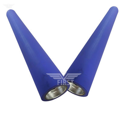 Rood/zwart oscillerende rol met ijzer/staal/rubber materiaal voor snelle levering van SM74