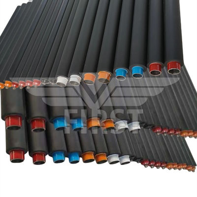 Op maat gemaakte rode/zwarte rubberroller-inktductor voor Speedmaster 74 distributeurroller