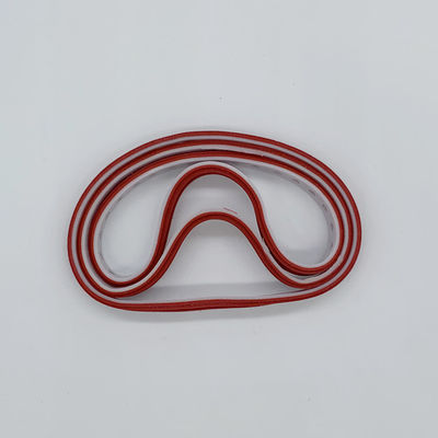 Rood PVC-zuiggordel van verschillende dikte voor HD-oliebestendige rode rubbergordel