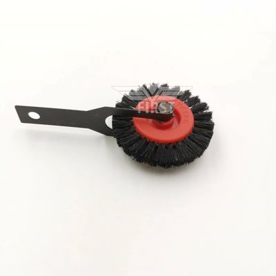 Chinese Hard Brush Wheel Printer Machine Feeder Brush Met Ondersteuning