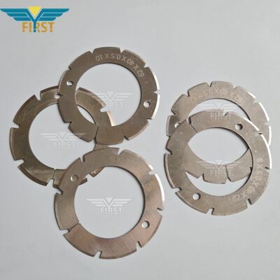 Heidelberg-Stahl vouwmachine snijbladen in wit staal - U- en V-vormige opties voor slijtvastheid