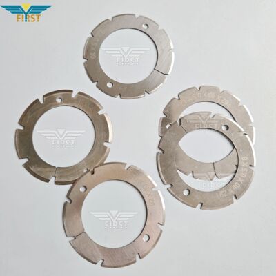 Heidelberg-Stahl vouwmachine snijbladen in wit staal - U- en V-vormige opties voor slijtvastheid