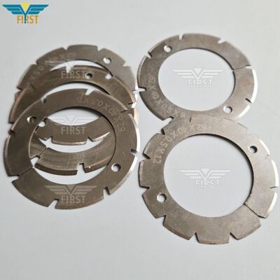 Heidelberg Stahl Vouwmachine Snijmessen in Wit Staal U-vormig/V-vormig Opties