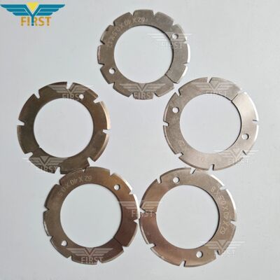 Heidelberg-Stahl vouwmachine snijbladen in wit staal - U- en V-vormige opties voor slijtvastheid