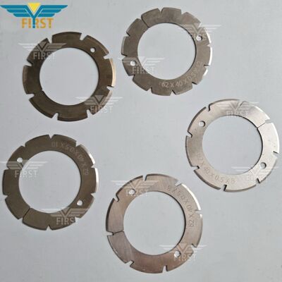 Heidelberg Stahl Vouwmachine Snijmessen in Wit Staal U-vormig/V-vormig Opties