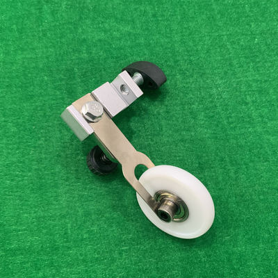 Witte Rubber Harde Wielen met de Machinedelen 6 X 60mm 8 X 60mm van de Steundruk
