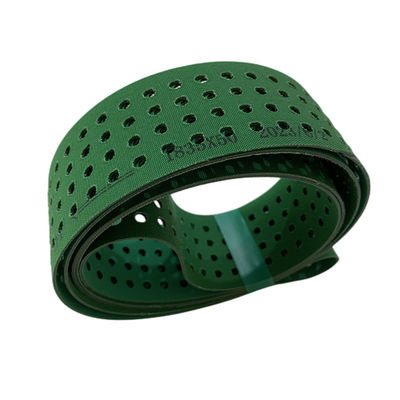 Gepersonaliseerde groene zuigriem 1835 x 50 mm voor Roland 300-drukmachine PVC-riem