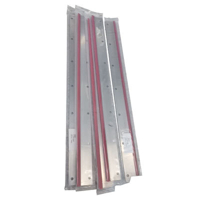 UV G2.010.502 Heidelberg Printer SM52 PM52 Wash Up Blade 605x46x0.5mm 7 gaten