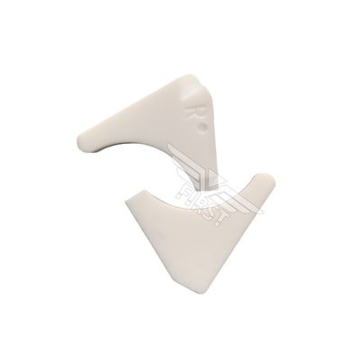 Witte kleur High-end plastic eindblokplaat voor Heidelberg GTO52 drukmachine onderdelen